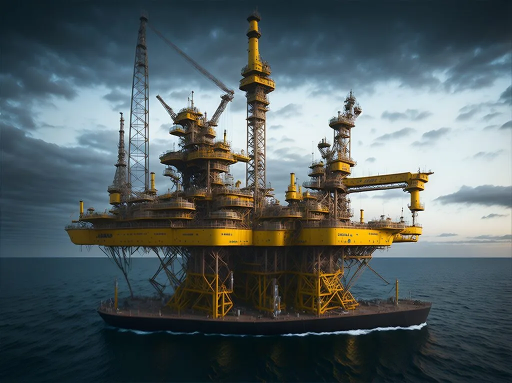 Öl- und Gasanlage mit geschmiedeten Armaturen und Pipeline-Komponenten